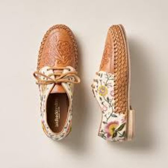 Sundance Catalog Laidback London Leather Coriander Oxfords Size US 7 $188 - Picture 1 of 10